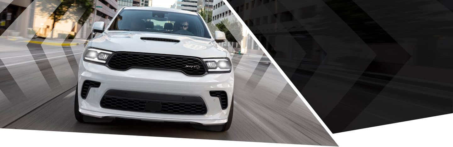 Dodge Durango przód biały